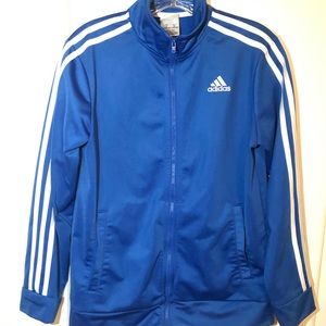 Blue Adidas track jacket